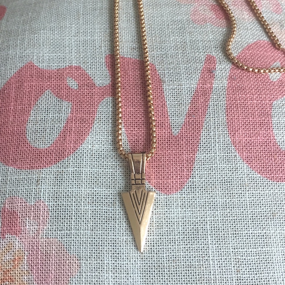 COPY - Arrowhead Copper necklace